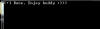 End of encryption message