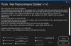 Ryuk ransomware builder